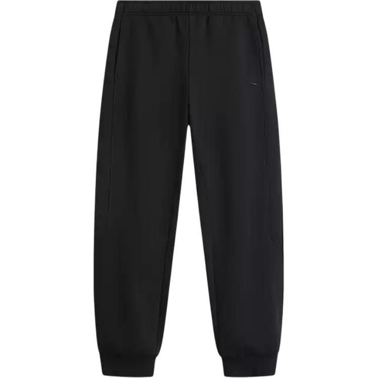 

Li Ning Серия спортивного образа жизни Однотонные Дышащие Универсальные Трикотажные брюки-джоггеры средней посадки Мужские Брюки AKLUB85-2 S