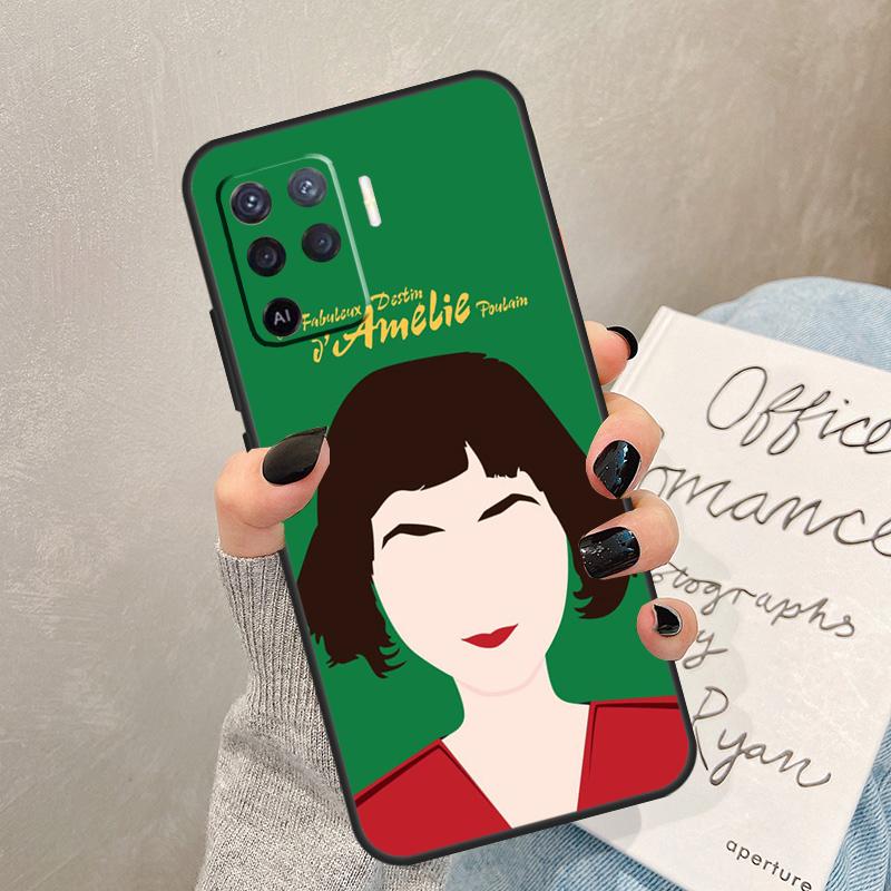 

Amelie Movie Poster Case For Oppo A57 A17 A77 A18 A38 A58 A78 A98 A74 A54 A94 A80 A60 A40 A96 A76 A16 A15 A5 Pro OPPO A58 4G