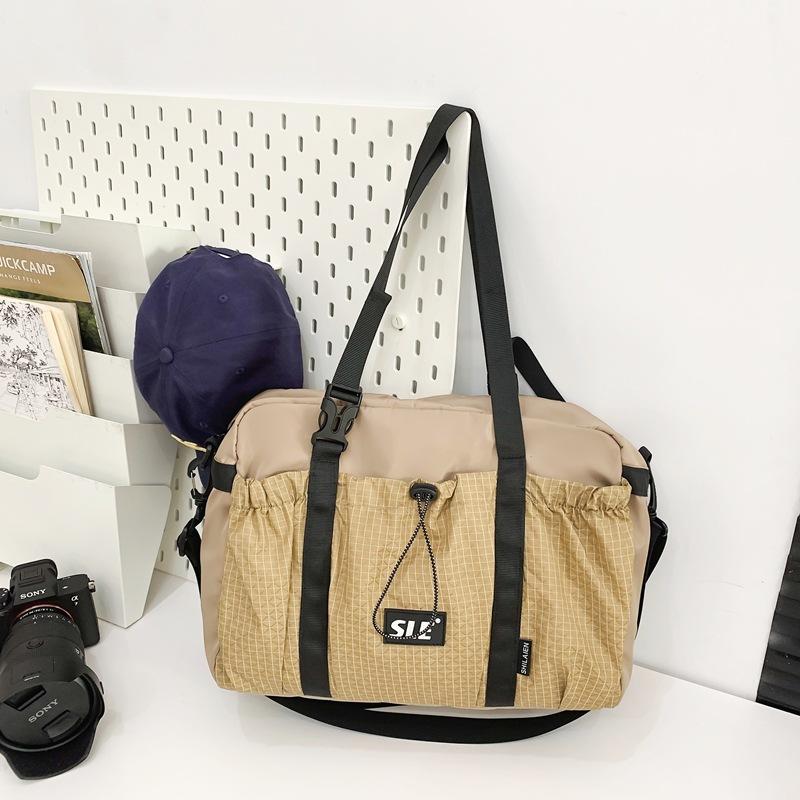 2025 Autumn New Commuter Large Capacity Trend Street Backpack Sports Fitness Travel Portable Shoulder Bag Women