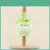 Plush Cabbage Creative Keychain Adorable Kohlrabi Doll Bag Charm Accessory Purse