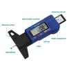 LCD Digital CarTyre Tire Tread Depth Gauge Tire Monitoring System Stainless-steel Caliper Depth Gauge  Inspection Measurer Tools High Quality