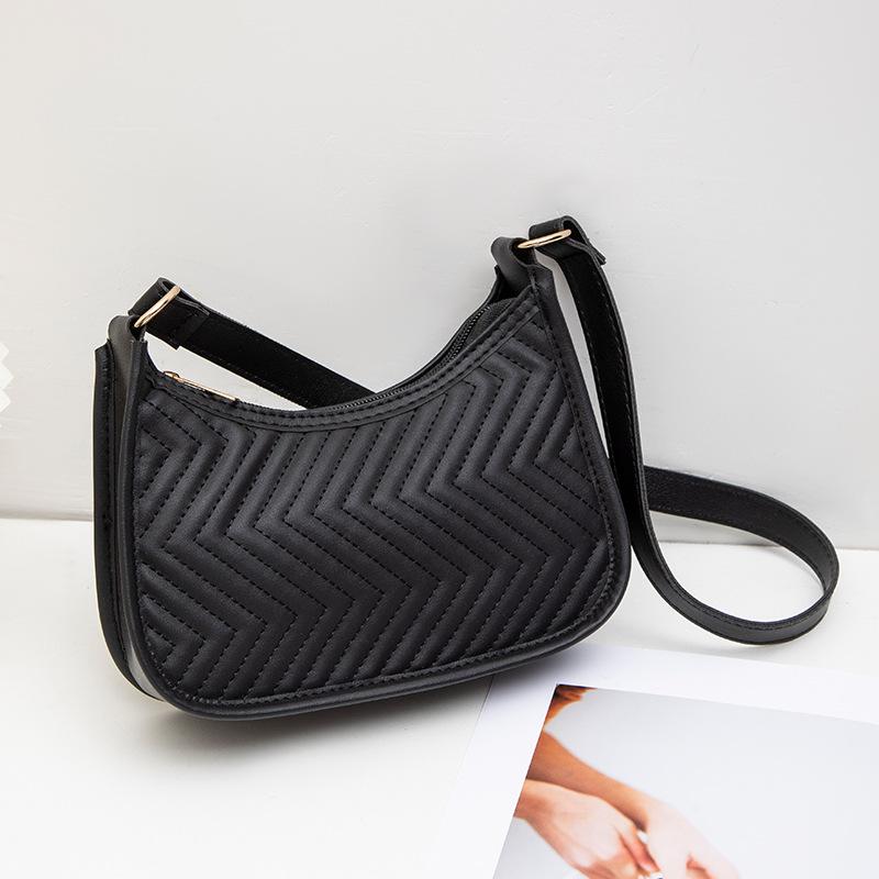 Lis ag women's bag simple embroidered armpit bag fashionable versatile casual shoulder satchel one piece