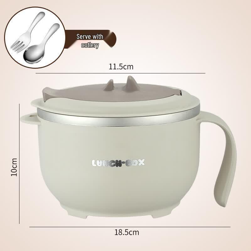 ZISIZ 316 Stainless Steel Instant Noodle Bowl