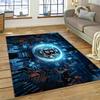 Bitcoin 3D Virtual Currency NFT Area Rug Carpet for Bedroom Living Room Home Sofa Decoration,Children Game Large Decor Floor Mat