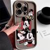 Mickey Apple-Compatible Phone Case for iPhone 12-17 Pro Max Series