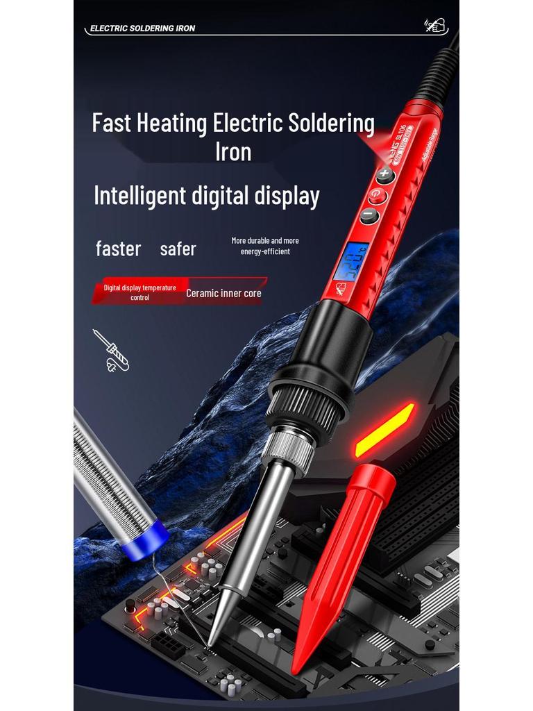 Digital Display Soldering Pen with Adjustable Temperature Control for Electronics Repair