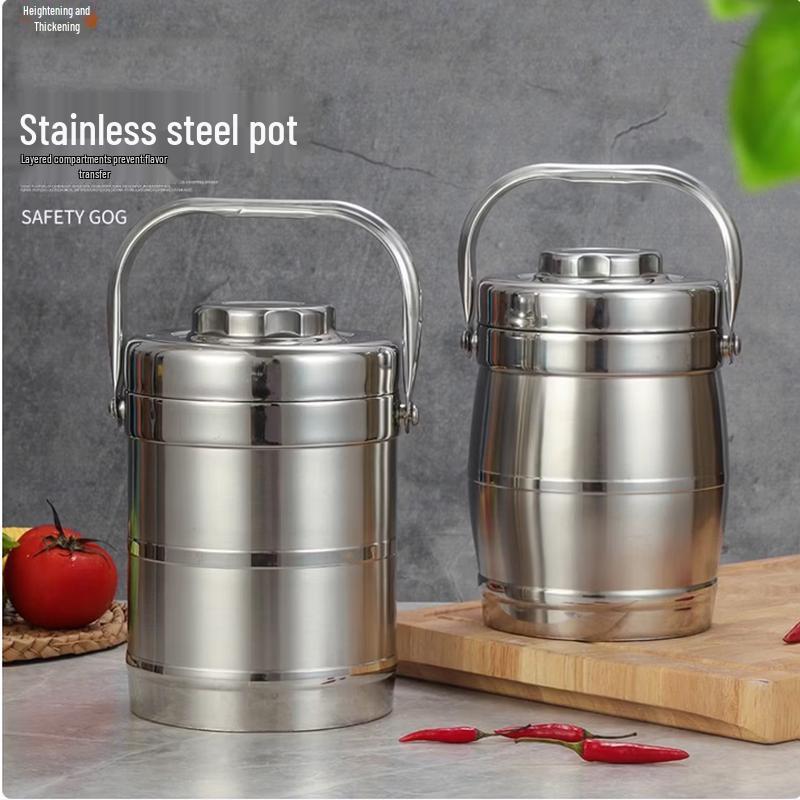 SIFAR Stainless Steel Double-Layer Insulated Lunch Box
