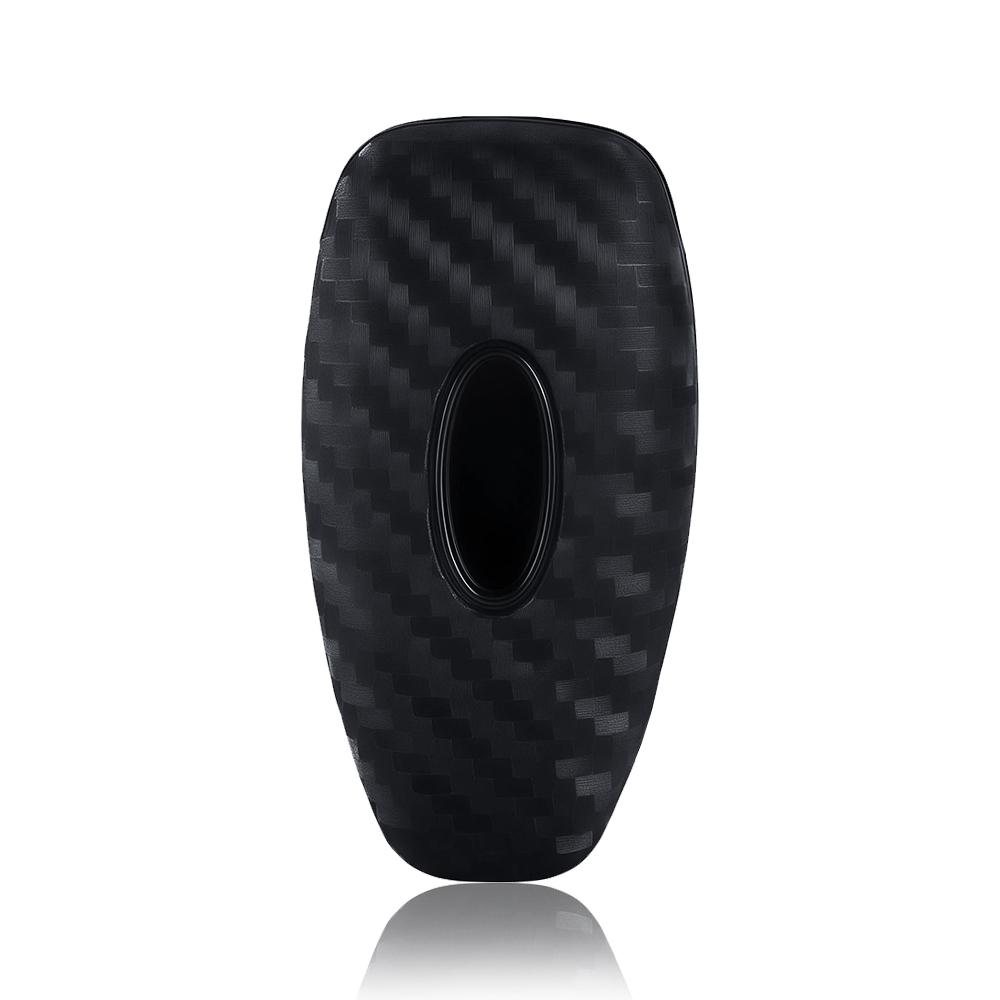 Carbon Fiber Silicone Car Key Case For Ford Puma Grand C Max Focus Mondeo Kuga Fiesta Ecosport Transit Kuga Remote Key Case