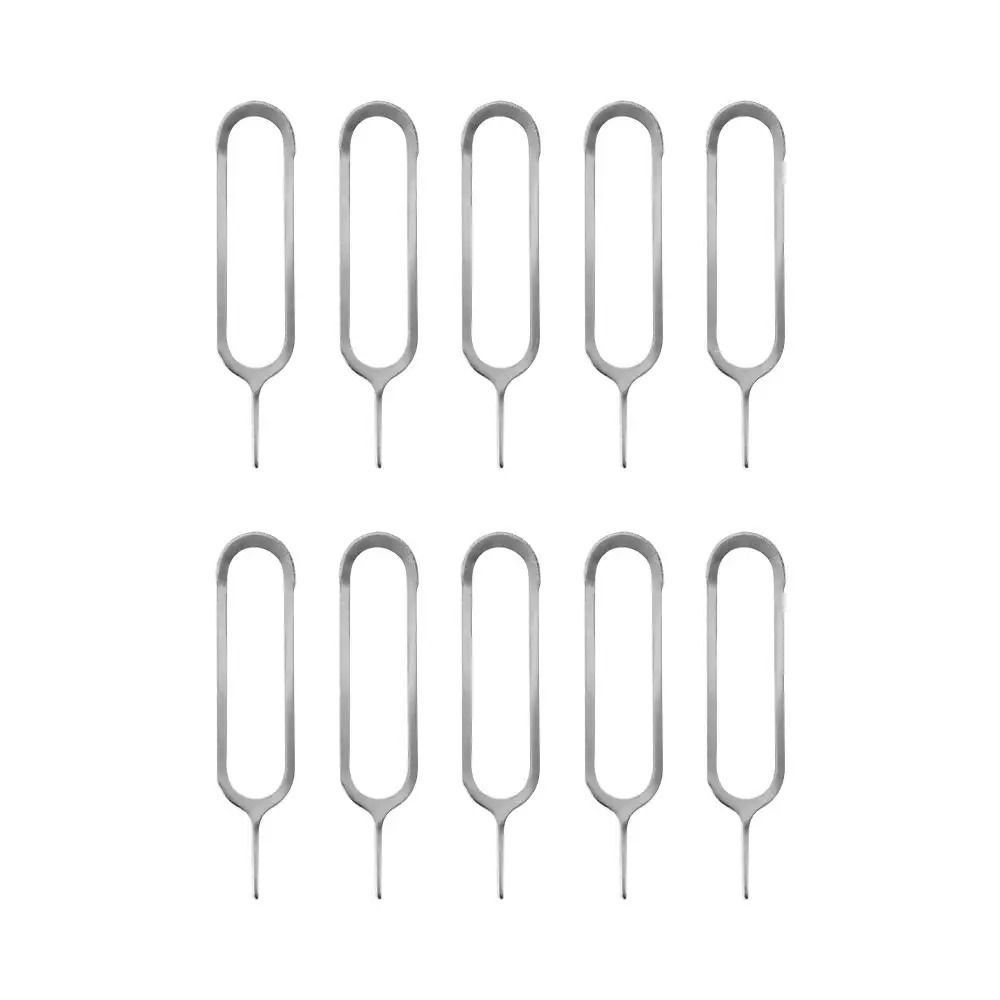 1/10PCS Universal Card Extractor Metal Needle Opener Ejector for iPhone Android