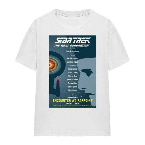STAR TREK Unisex Adult The Next Generation Season 1 Episode 2 T-Shirt