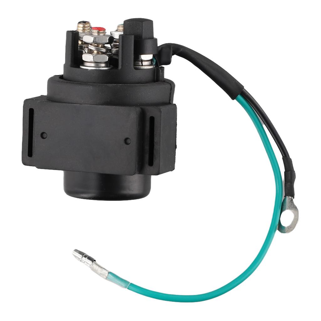 12V Marine Outboard Motor Relay Solenoid Valve 6E5-8195A/B Compatible Plastic Housing Easy Install Boat Electrical System Part