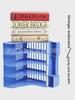 "Office Desk Organizer: File Rack, Basket, Folder Tray, Student Book Stand"