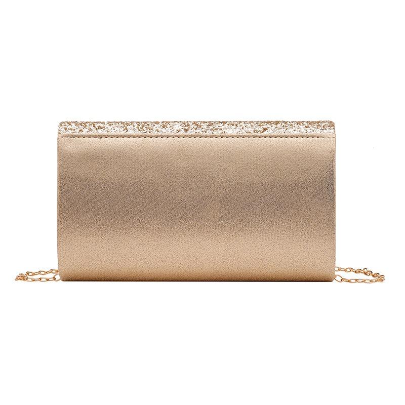 Shiny style women's dinner bag glitter material high-end niche crossbody bag light luxury luxury