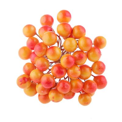 200pcs Mini Christmas Berry Bacca Artificial Flower Craft Wreath DIY
