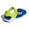Adidas Swim K Space Leather Comfortable Durable Sandals Kids Sandals White Green Blue DB1784
