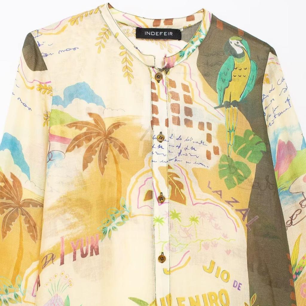 Fashion Printed Long Sleeve Midi Women's Long for Elegant Chic Ladies Party Dresses Plus Size