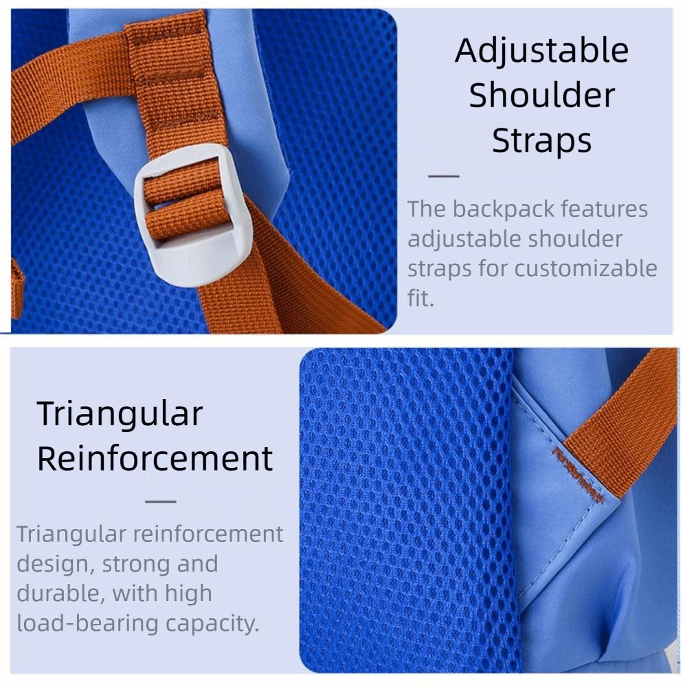 Waterproof Kindergarten School Bag Lightweight Cartoon Nursery Backpack  College