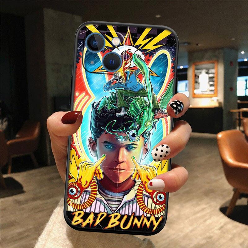 IK10 Bad Bunny Phone Case for Samsung Galaxy S20 S21 S22 Ultra FE + Plus A21S A22 A24 A25 A26 A30 A30S A31