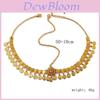 Euro Ethnic Style Alloy Water Drop Flower Hair Band With Geometric Design For Weddings