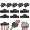 Quick Splitter 3/6 Ports Push-in Fast Quick Wire Connector Distribution Wiring Cable Splitter for LED Lighting Terminal Block