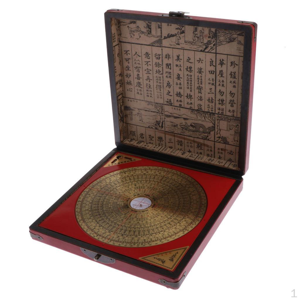 

Китайский инструмент фэн-шуй Ло Пан, древний компас, коллекционные предметы на удачу, диаметр: 8,26 дюйма