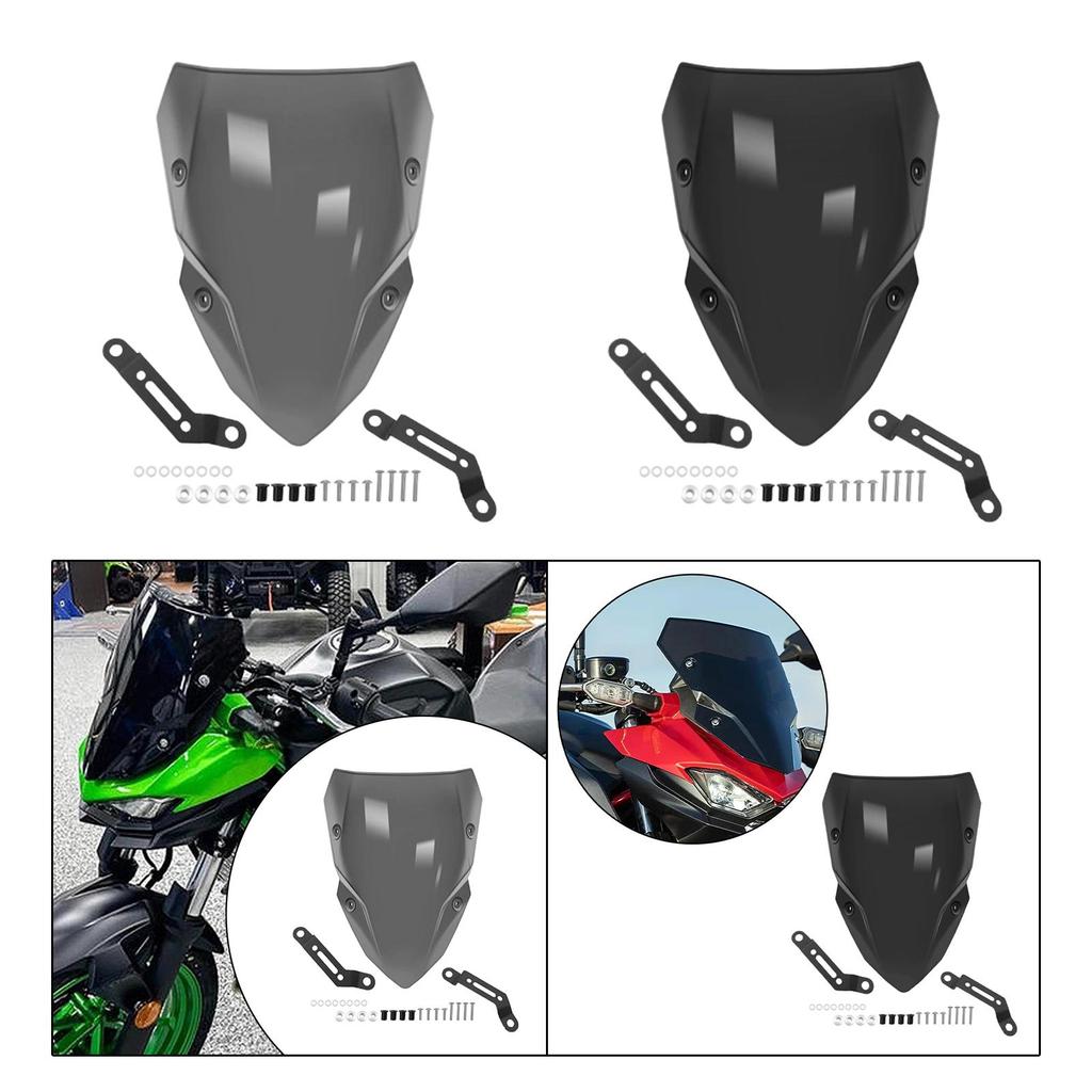 Motorcycle Windshield High Performance Simple Installation Protector Spare Parts Wind Deflector for Z 500 Z500 SE 2025 2025