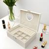 Dustproof Double Layer Jewelry Box Large Capacity Cosmetics Box Jewelry Storage Box  Bracelets
