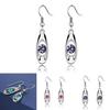 Creative Water Drop Earrings Eardrop With Rhinestones For Women Gift