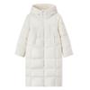 Semir Women's Long Hooded 90% Duck Down Puffer Jacket