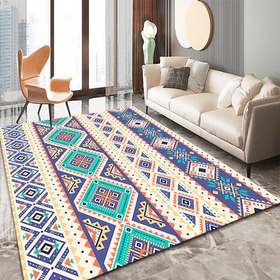 Perserteppich Wohnzimmer Bohemian Retro Stil Große Teppiche Wohndekoration Sofa Couchtisch Fußmatten Schlafzimmer Teppich