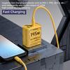 145W 3-Port Typ-C USB Gan Handy-Ladegerät Für iPhone Für Samsung Huawei Xiaomi PD Schnellladung Handy-Netzteil Reise