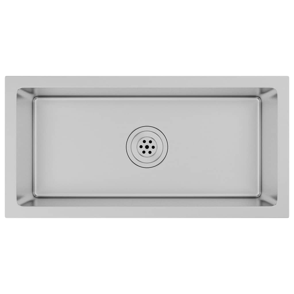 Handmade Built In Sink Stainless Steel