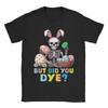 Unisex T-shirt Spookachtig Skelet Konijn Paaseieren Spelend Maar Heb Je T-shirts Geverfd Populair Zomer T-shirts Vintage Patroon Katoenen Tops