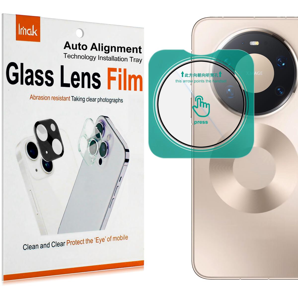 For Huawei Mate 80 Pro Max Glass IMAK High Definition Glass Lens Film Self-positioning Version Huawei Mate 80 Pro Max