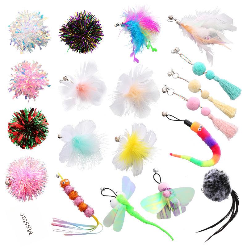 

Cat Teaser Replacement Heads: Interactive Play Collection