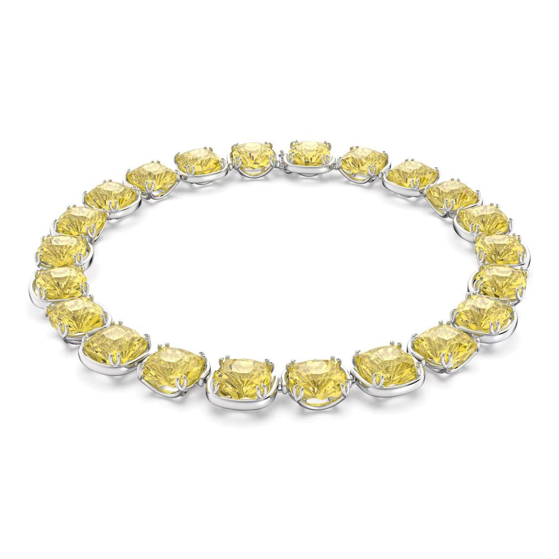 Swarovski Harmonia Classic Minimalist Casual Rhodium Plated Necklace Women necklace 5616522 Box (Random Color)