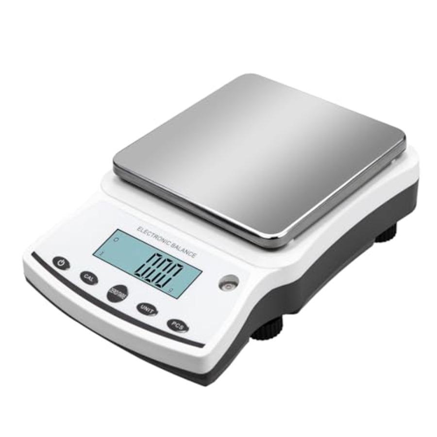 

Lab Scale 5000g x 0.01g High Precision Digital Analytical Balance with Calibration Weights 0.01g Accuracy Scientific Gram Scale United States