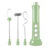 B46E Rechargeable Milk Frother Handheld Electric Foam Maker Waterproof Whisk Drink