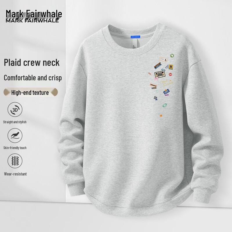 Mark Fairwhale Men's Round Neck Sweatshirt
