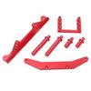 Aluminum Alloy Front Rear Body Mounts with Body Posts for   Slash 2  1Celsius10 RC Car