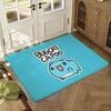 1pc Kwaii Anime B-Bugcat CapooS Floor Mat Soft Thickened Absorbent Non-Slip Bedroom Living Room Door Mat Home Decor Flannel Rugs