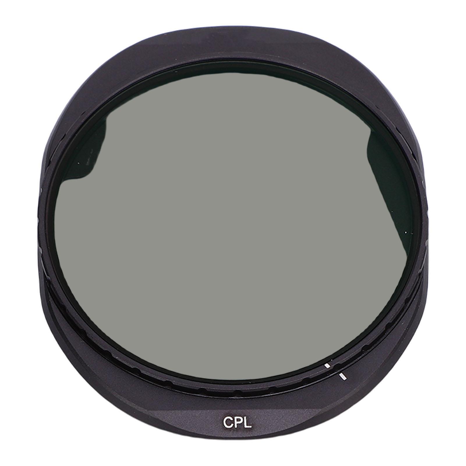 CPL Filter Fit for Mavic 4 Pro Drone CPL Polarizing Filter Multi Coated HD Optical Glass Aluminum Alloy Frame Increase Color Saturation