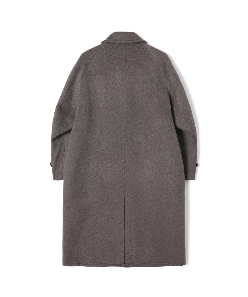 Adhoc Unisex Semi-Over Balmacaan Coat (Brown) (Hbahc90)