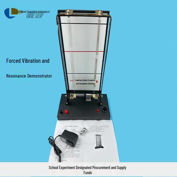 Electric Forced Vibration & Resonance Demonstrator: High School Physics Teaching Aid