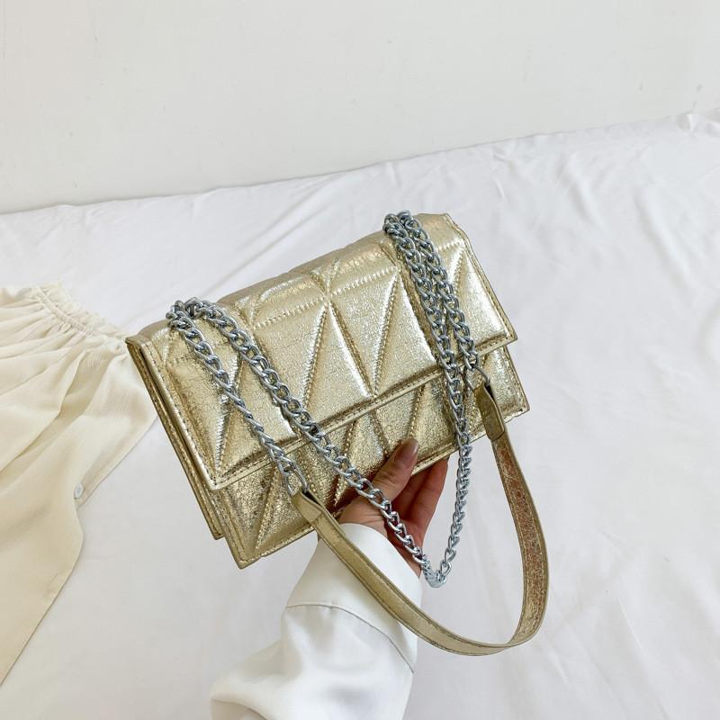 Trendy Pu Leather Crossbody Bag For Women Fashionable And Chic Small Square Bag