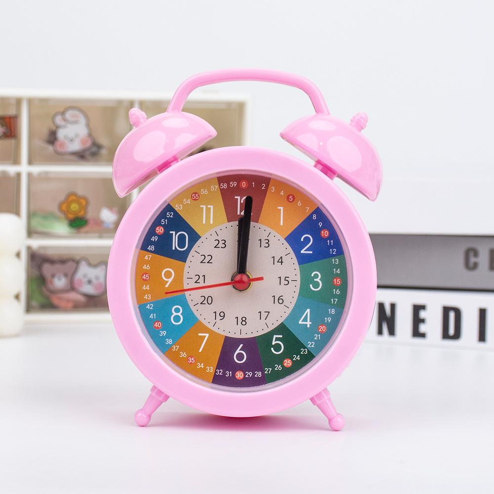 

Children s Silent Plastic Alarm Clock for Early Education, Study, and Bedside Use