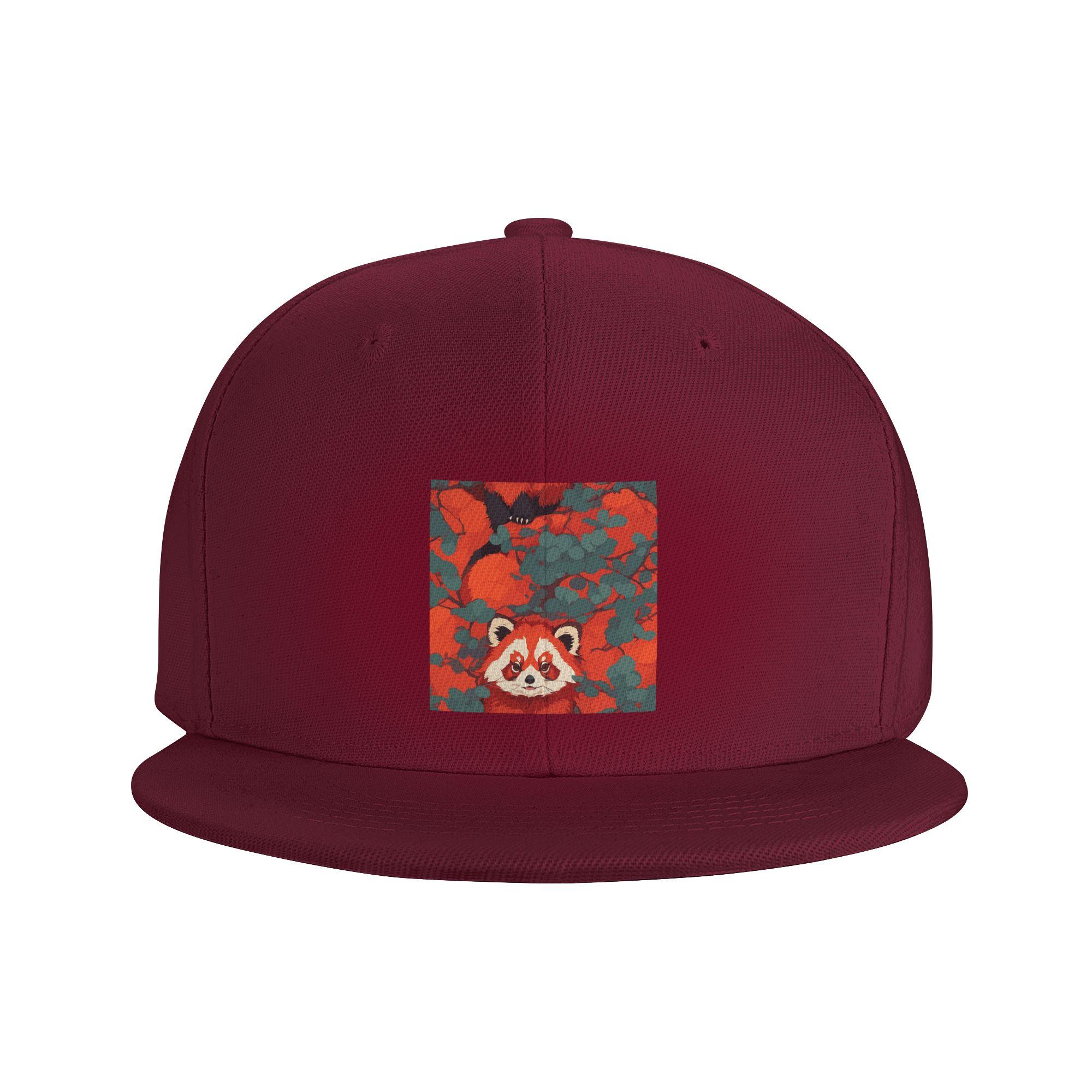 

Red Panda Baseball Caps Snapback Fashion Baseball Hats Breathable Casual Casquette Outdoor for Unisex One Size