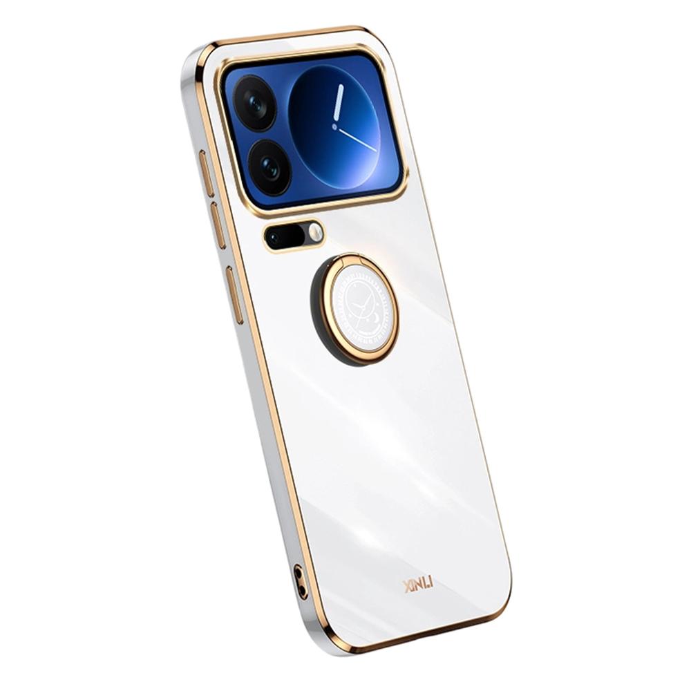 Bulk Purchasing XINLI For Xiaomi 17 Pro Case Ring Kickstand Electroplating TPU Phone Cover