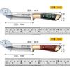 Knife Hand handle Meat knife Household fruit knife Stainless steel paring knife with leather case Outdoor portable meat knife
