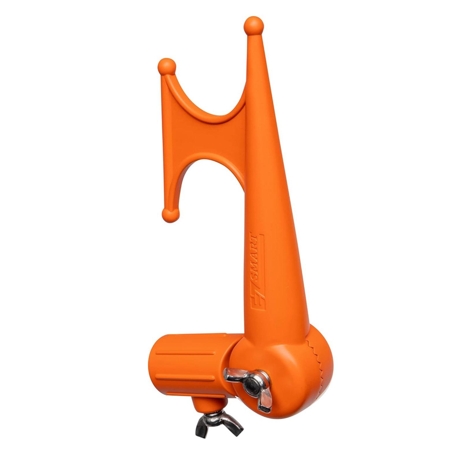 

Мини-грабли – инструмент для очистки водосточных желобов от листьев и мусора с крыш, водостоков и труднодоступных мест – подходит для стандартной резьбы Acme (Не включено) Style 2 оранжевый